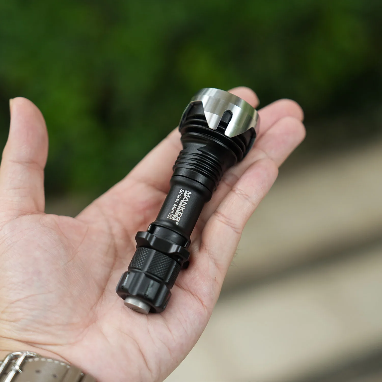 Mankerlight Striker Mini Longest Range Pocket EDC Flashlight 635 Lumen 430 Meter & Smallest Tactical Flashlight