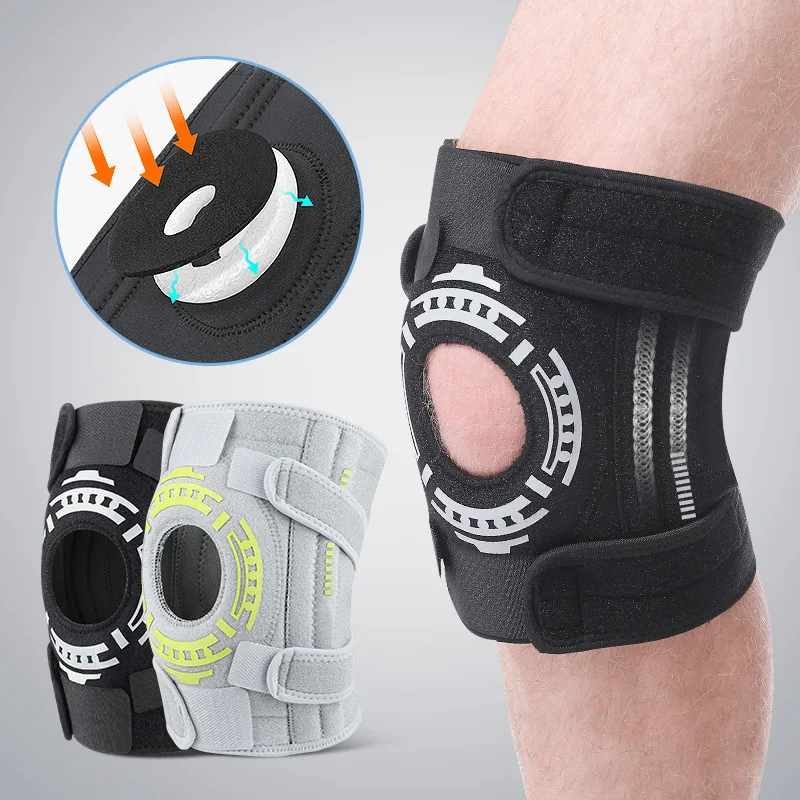 Summer Knee Brace Sports Knee Support Protector Compression Patella Pad Bandage 1PC Kneecap Basketball Running Leg Guards 2023