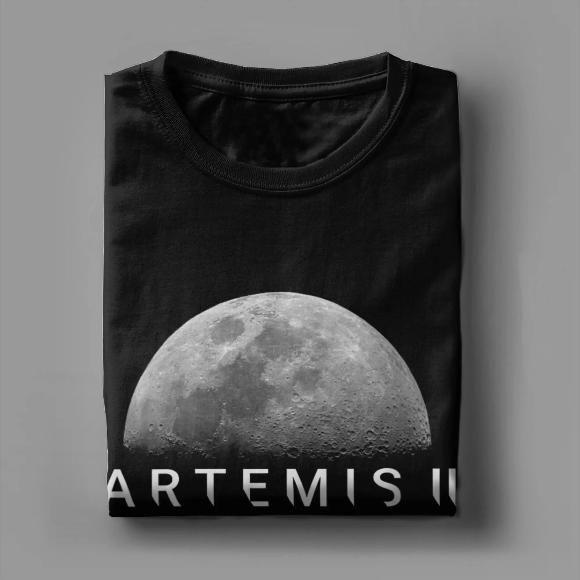 Men's Artemis 2 Launch to The Moon and Beyond T Shirt  Pure Cotton Clothes Vintage Short Sleeve O Neck Tees Gift Idea T-Shirt