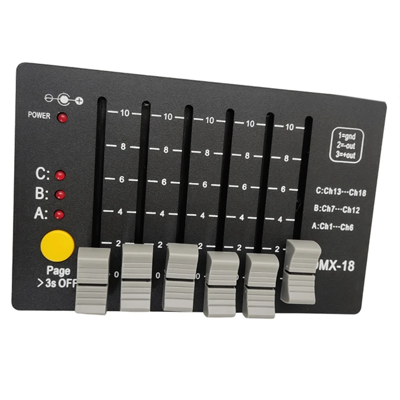 Mini Dmx Controller Equipment DMX512 Console With Battery DJ Show Pub Club KTV Bar Party Lights