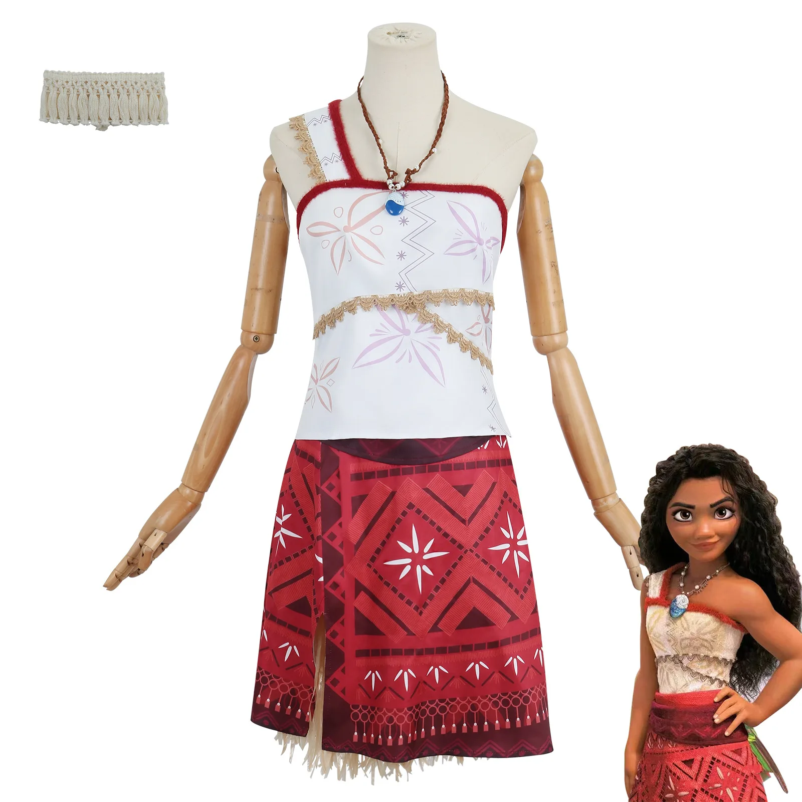 

Cross-border Halloween Moana 2cos Costume Moana Moana Cosplay Cosplay Costume