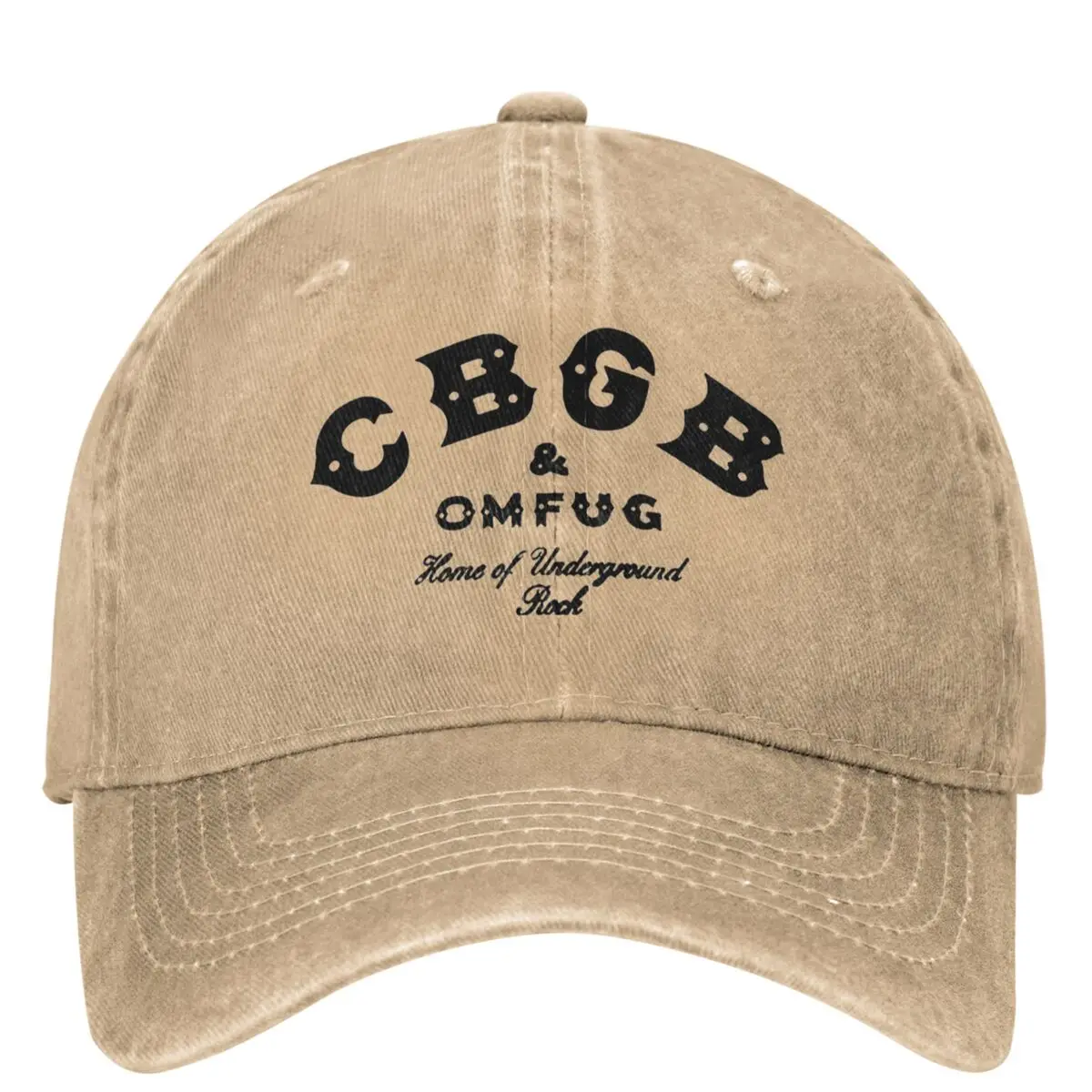 CGBG New York City Music Club Washed Baseball Cap America Trucker Hat Spring Unisex Teens Outdoor Sun Sunscreen Snapback Cap