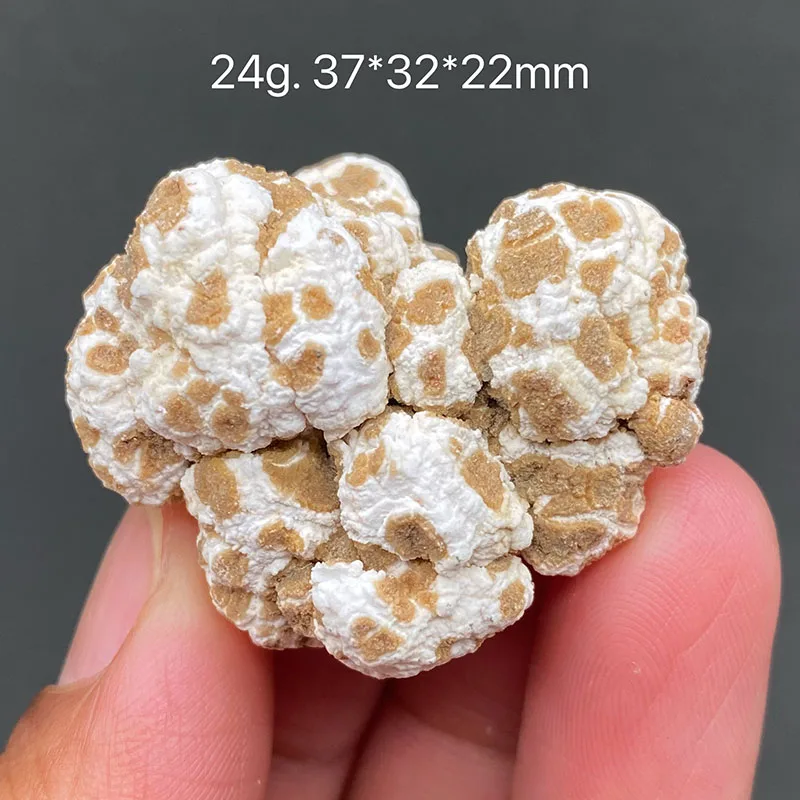 100% natural Popcorn gypsum mineral rough stone specimens, gemstone accessories beads
