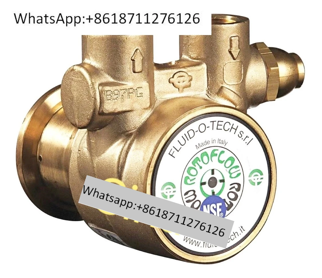 Fluid-o-Tech Water Pump Head Coffee Machine Beverage Machine Rotary Vane Pump Cutter