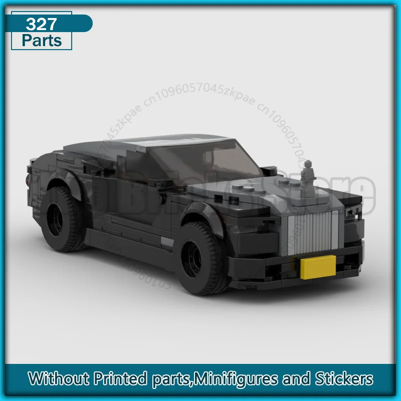 Auto da corsa di velocità Moc Building Block RR Phantom Display Mattoni Modello FAI DA TE Assenbly Mostra Collezione Giocattoli Regalo di Natale 327PCS