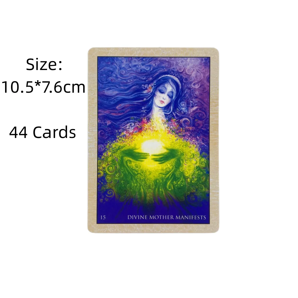 Rumi Oracle Cards A 44 Tarot English Visions Divination Edition Deck Borad Playing Games