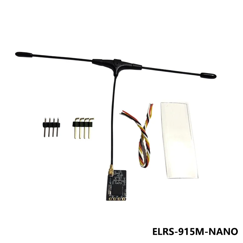 

BAYCK ELRS 900MHz 915MHz NANO ExpressLRS Receiver with T Antenna IPEX 1 Connector Support Wifi for RC FPV Crossing Drones Parts