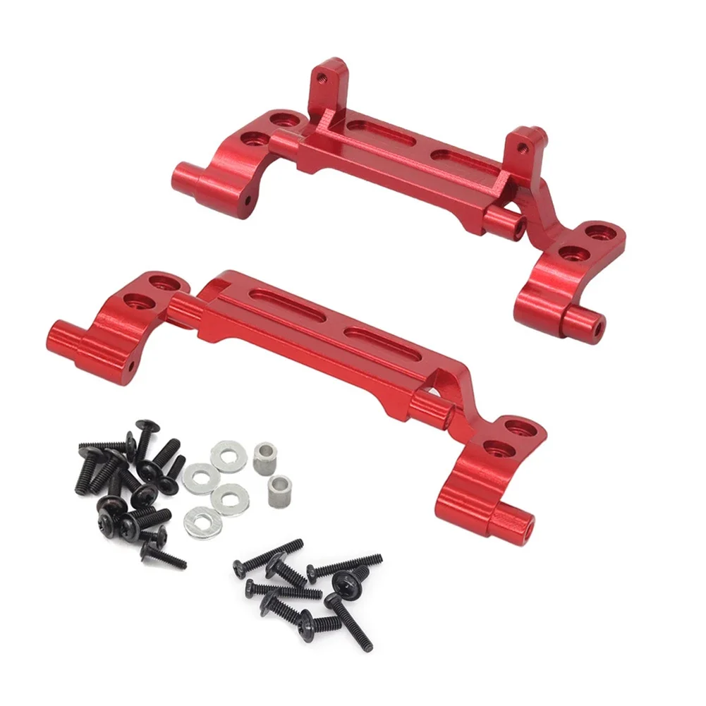 1 Set Pull Rod Base FOR MN168 FOR MN78 1/12 RC Car Parts Front/Rear Tie Rod Holder Pull Rod Base Black,red,silver