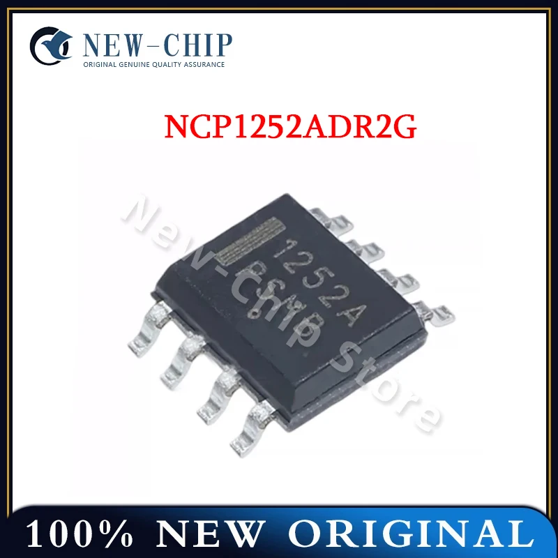 

5PCS-200PCS/LOT NCP1252ADR2G NCP1252A 1252A SOP-8 New Original