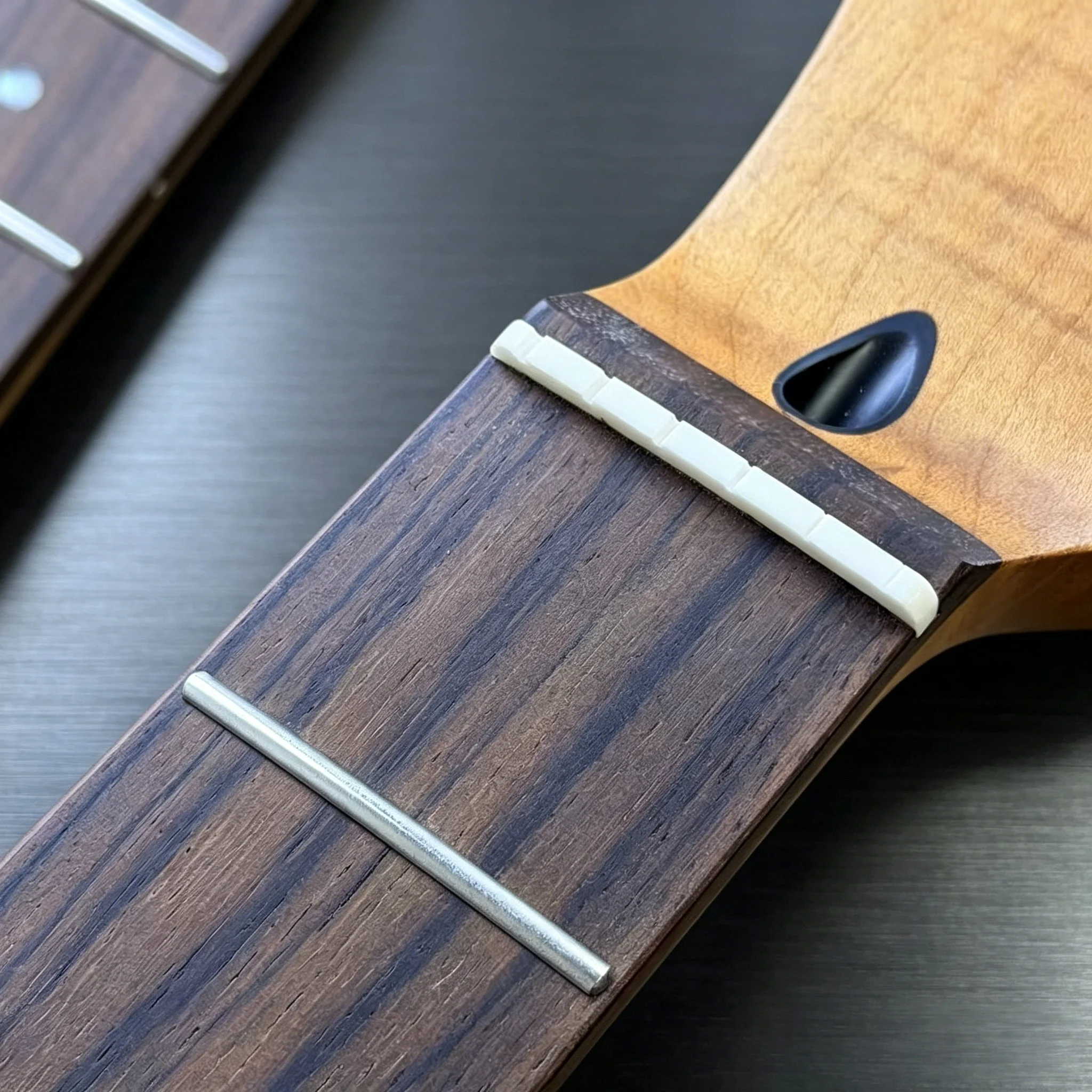 TL Electric Guitar Neck Right Handed  Roasted Maple Wood With Reverse Headstock 22 Frets Rosewood Fingerboard Replacement Part - view 2