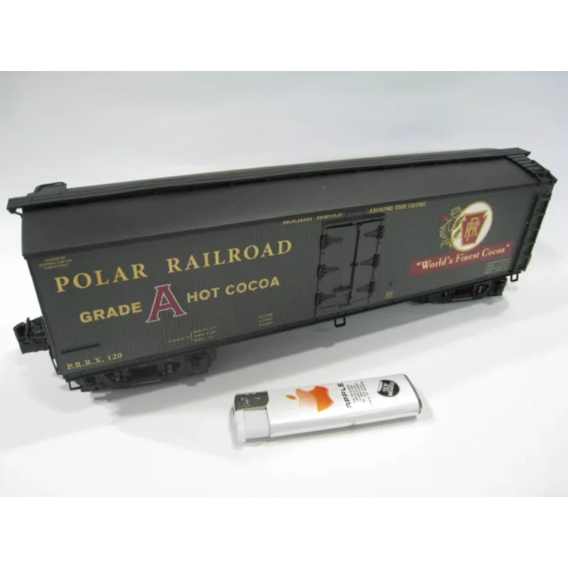 

Diecast LIONEL 1/48 Scale Train Carriage Railroad Hot Cocoa Alloy Car Model Collectible Toy Gift Souvenir Display Ornament