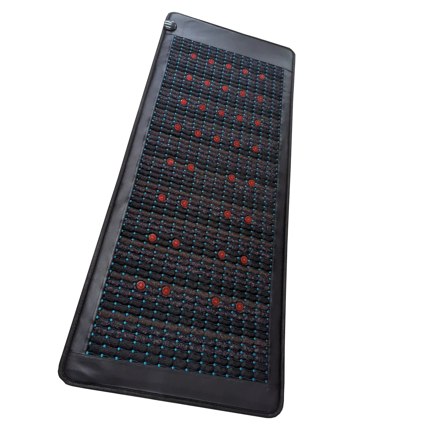 2026/8 Gemstone Bio Magnetfeld Kristallmatte Tourmaline Amethyst Frequency Mat  Heat  Magnetic Therapy Bed Mat