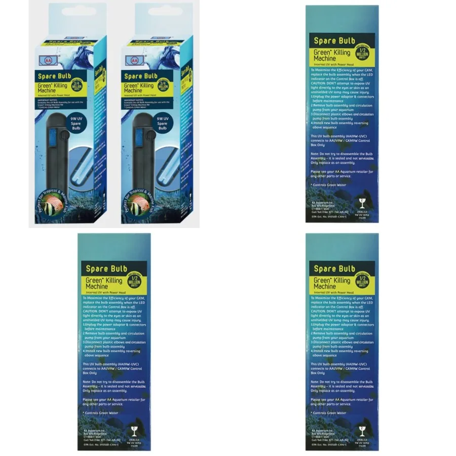 GKM9W Internal UV Spare Bulb Twin Pack 2 Items
