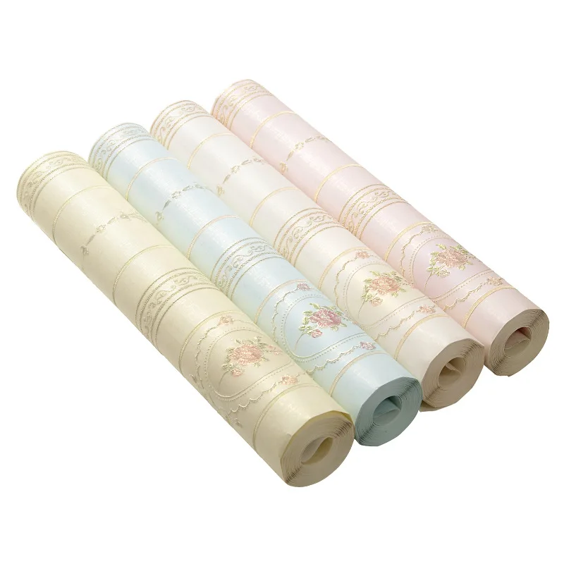 ريفي الأوروبي ورق حائط ذاتي اللصق مريح غرفة نوم ملصقات ديكور لتزيين غرفة المعيشة تلفزيون حائط الخلفية ثلاثية الأبعاد جدار جدارية #6