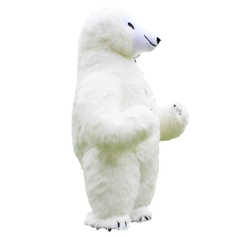 New Hot Inflatable Polar Bear Costume Cosplay Cloth for Advertising 3M Tall Customize for Adult Suitable 1.7m To 1.8m Halloween