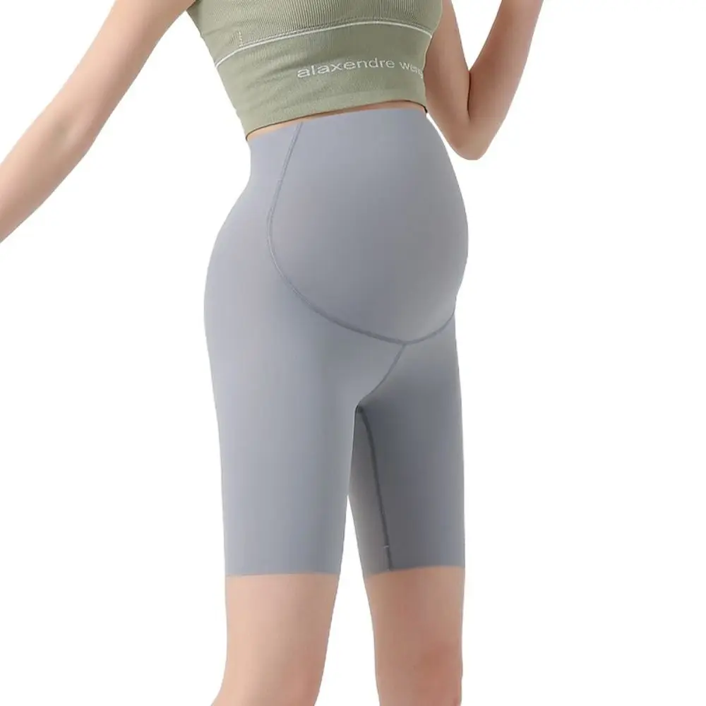 Comfortable Half Length Safety Pants High Waist Seamless Yoga Shark Pants Suitable Stretch Pregnant Women Leggings Sports