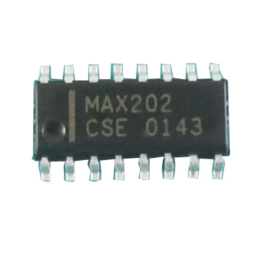 10pcs/lot MAX202ECSE MAX202CSE MAX202 CSE SOP-16 RS-232 Interface IC 5V RS-232 Tcvr w/0.1uF External Cap new original In Stock