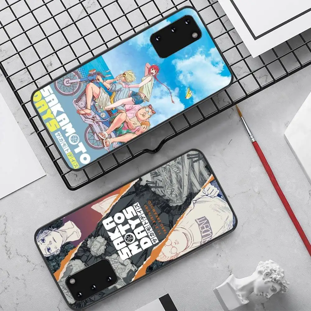 Popular Anime S-SAKAMOTO D-DAYS-S Phone Case For Samsung S 9 10 20 21 22 23 30 23 24 Plus Lite Ultra FE S10lite Funda