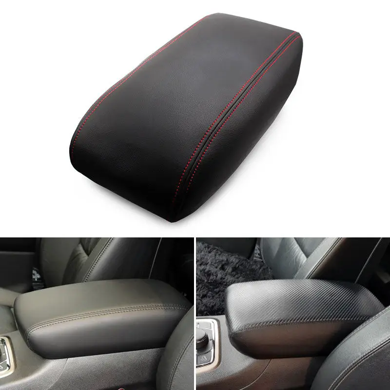 For Jeep Grand Cherokee 2011 2012 2013 2014 2015 - 2019 Car Center Armrest Console Box Microfiber Leather Protection Cover Trim