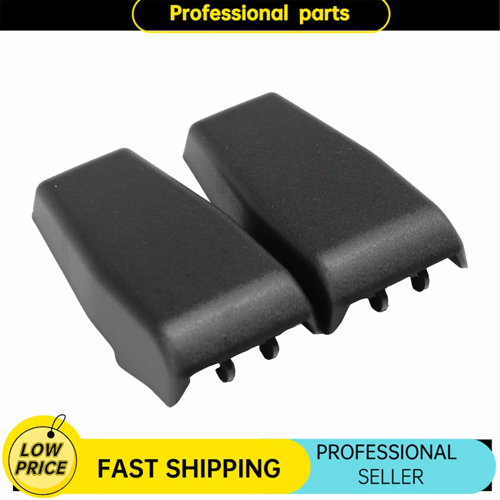 Capas de dobradiça de vidro Liftgate, RH e LH, 68140033AA, Jeep Wrangler JK, 2011-2018, 2 unidades