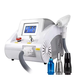 2024 New Portable Q Switched Nd Yag Laser Eyebrow Tattoo Removal Carbon Peeling Laser For Pigment Laser Tattoo Removal Skin Care