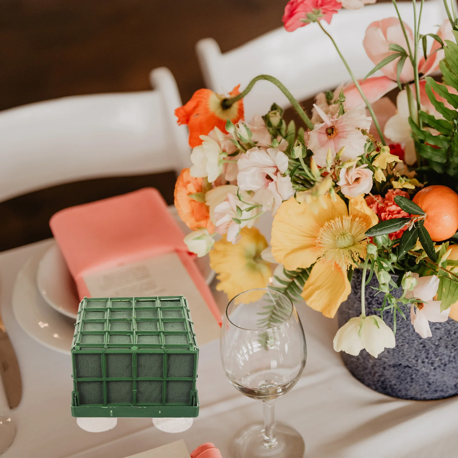 تصميم جديد قفص رغوة الأزهار لترتيب الزهور الطين دعم قوي DIY صناديق الزهور لحفل الزفاف الزهور المجففة