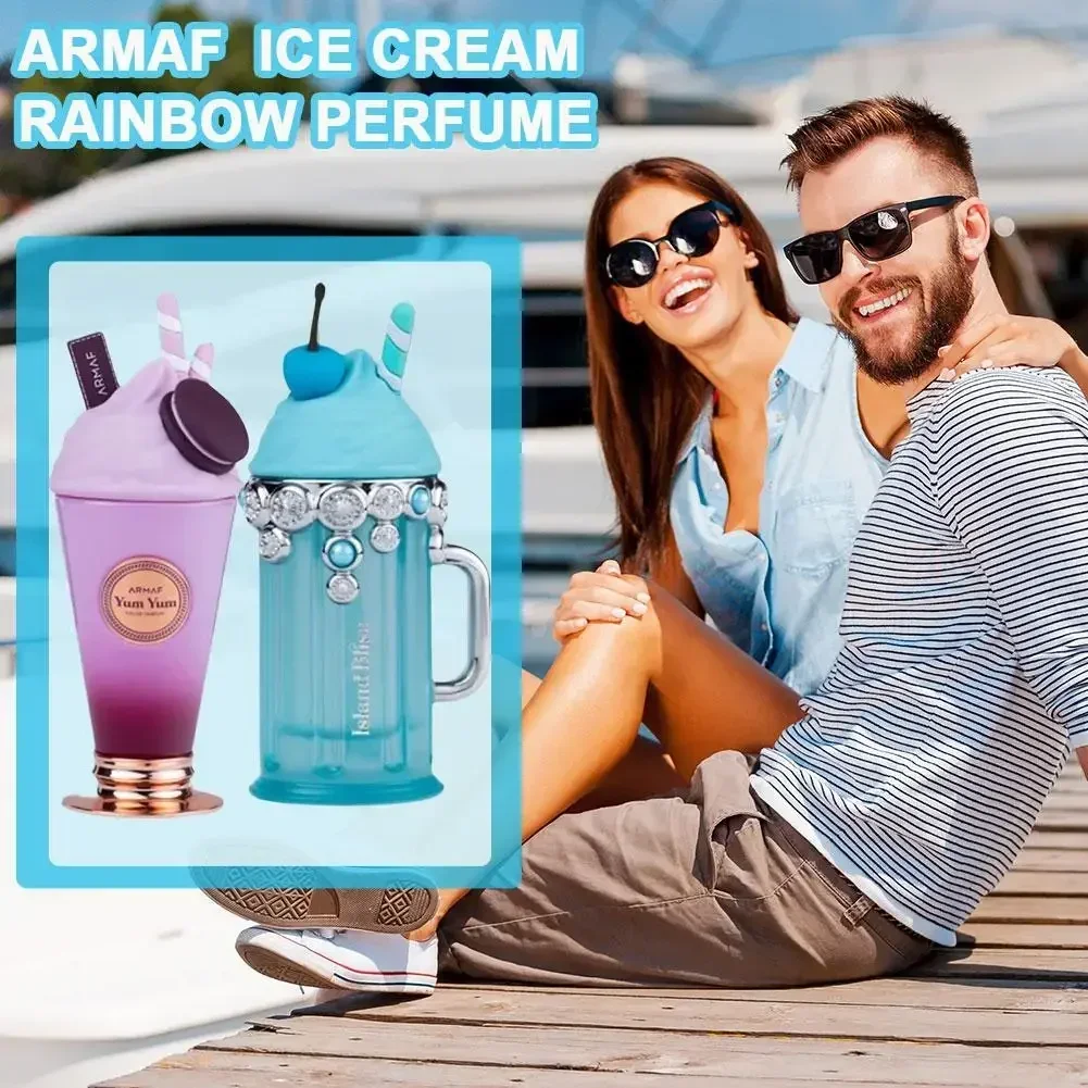 عطر أوديسي آيس كريم محايد 100 مللي نكهة الحليب عطر عالي الجودة للجنسين عطر يومي يدوم طويلاً عطر رجالي ونسائي #2