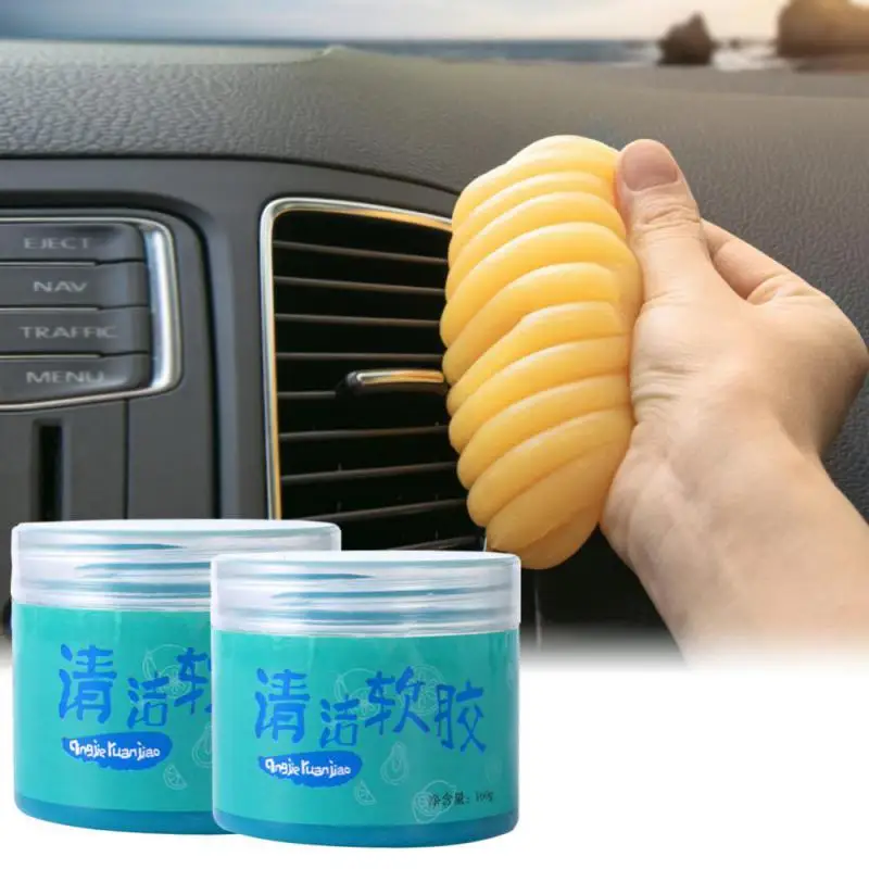 New Car Cleaning Gel Car Wash For Cleaning Machine Cleaner Dust Remover Gel Auto Pad Glue Powder Clean Tool PC Cleaners