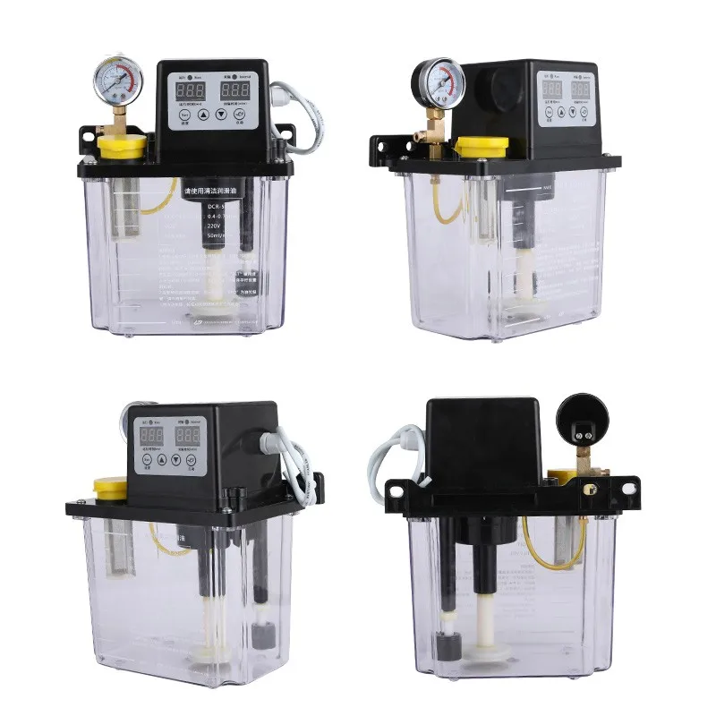 TEBAK Fully Automatic Lubricating Oil Pump CNC Machine Tool Oiler Oiling Pot Lathe Electromagnetic Lubrication Pump Lubricator