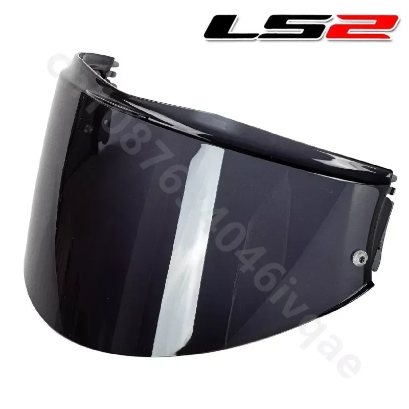 Autêntico adaptador de lente ls2 ff399 viseira de capacete dobrável acessórios de leme de motocicleta original