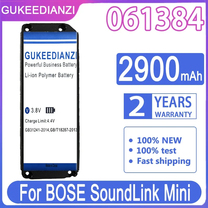 GUKEEDIANZI Replacement Battery 061384(063404 063287 061386 061385) 2900mAh for BOSE SoundLink Mini I Bluetooth Speaker