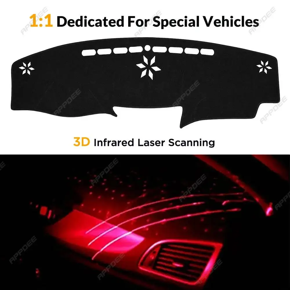 For Lexus LS460 LS460L LS600L LS460H LS600H 2006-2011 Car Dashboard Cover Dash Mat Anti-UV Sunshade Carpet Interior Accessories
