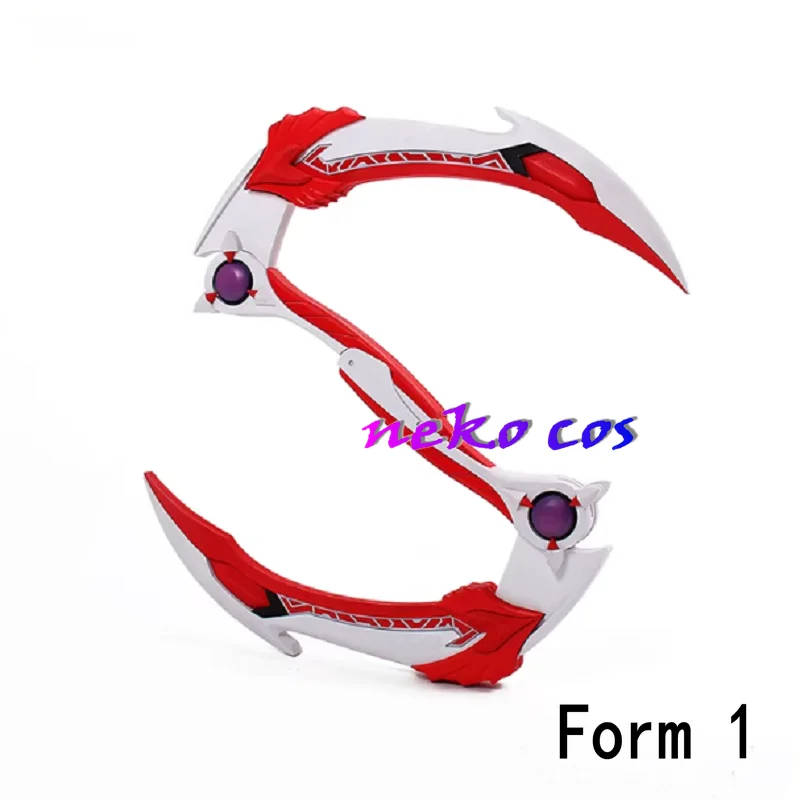 

Аниме-реквизит Nekocos Rider Agito Shining Form из ПВХ, сабля. Может трансформироваться в костюм для косплея. Разборный, можно разбивать и собираять.