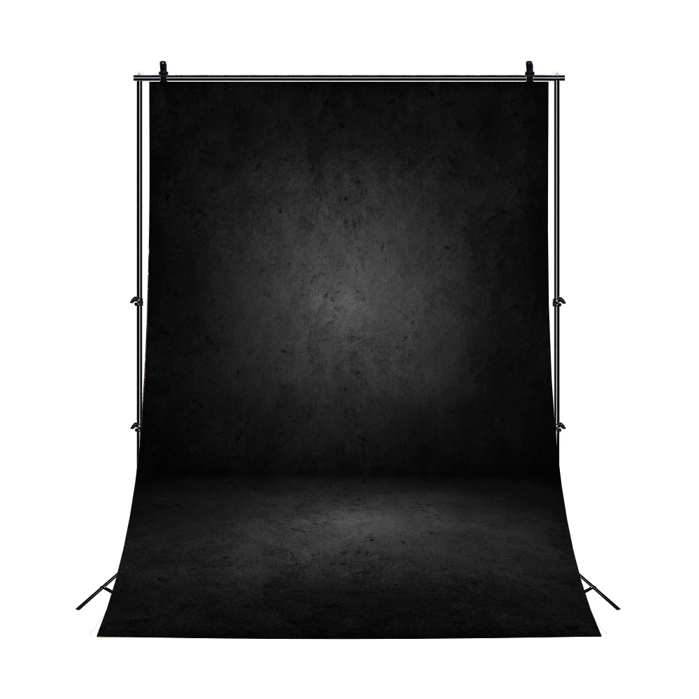 Black Gradient Abstract Photography Backdrop Solid Color Kids Adult Art Portrait Newborn Baby Birthday Background Photo Studio