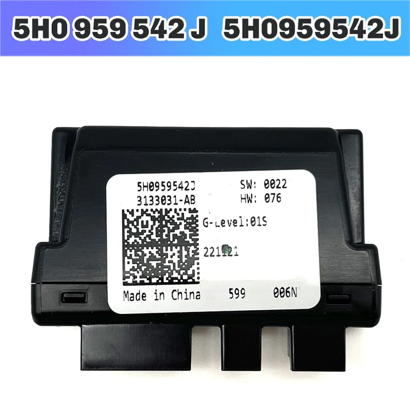 وحدة وحدة التحكم في السرعة التكيفية ACC لشركة فولكس فاجن MQB EVO Golf MK8 Polo T-Roc Tiguan MK2 5H0 959 542 J 5H 0959542 ي