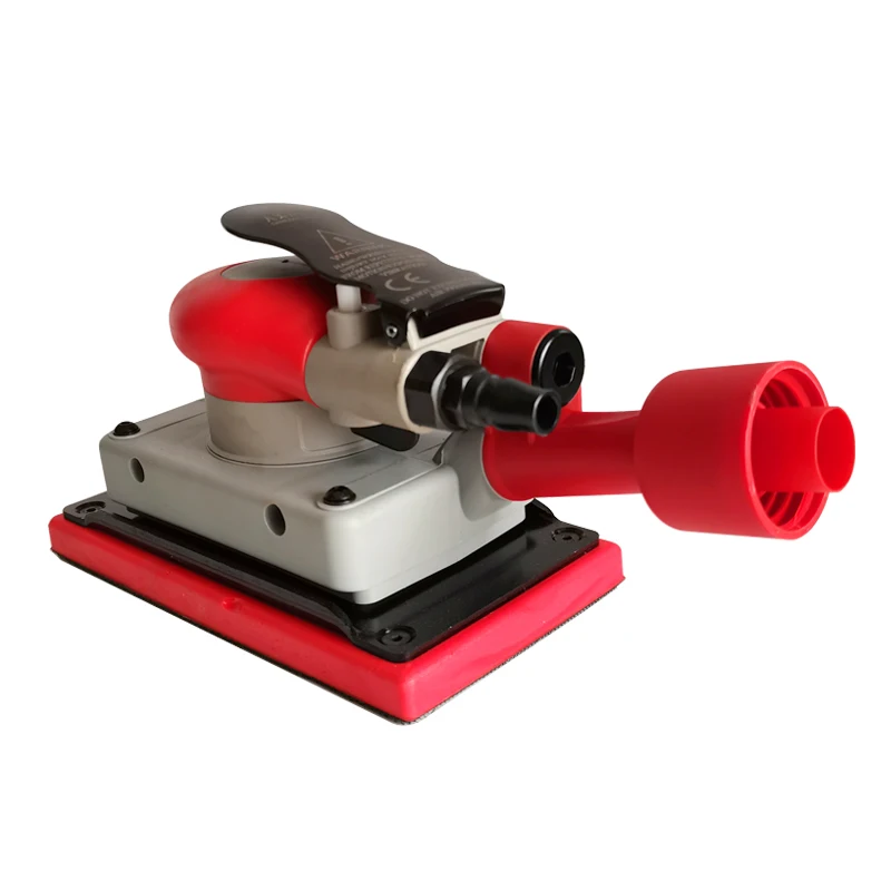 

Rectangular pneumatic dry mill, central dust-free car putty polishing machine, grinding head, 8-hole sandpaper machine