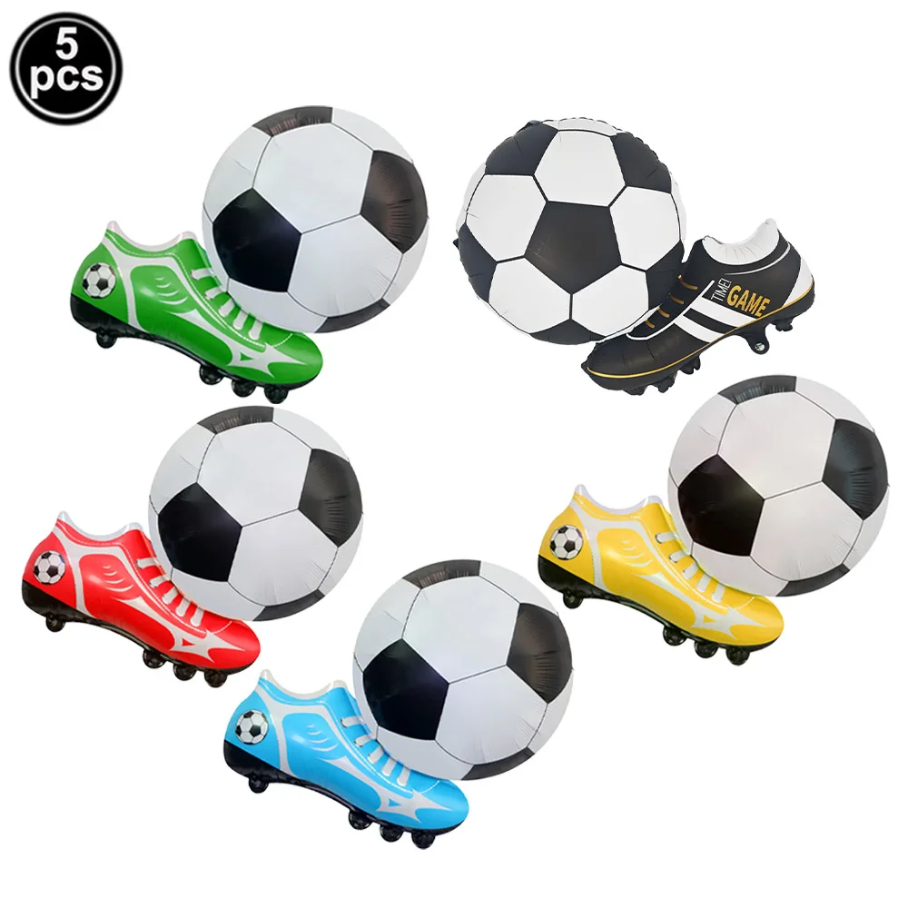 1set voetbalballonnen 12 inch voetbalballon groen confetti feest latex ballonnen baby shower jongen voetbal verjaardag feestartikelen