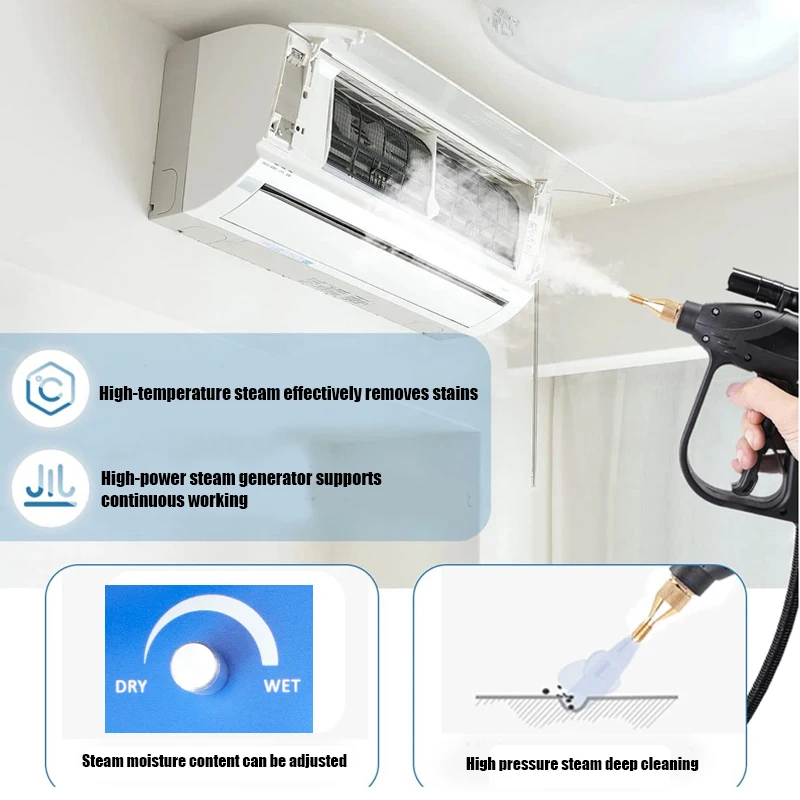 Multifunctional steam cleaners high pressure 110V 220V portable High Temperature Sterilization Disinfection Car Interior kitchen