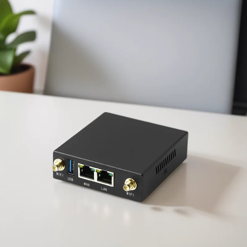 2-port Small Wireless Router WiFi/300Mbps Single Frequency 2.4G Wireless Relay Client