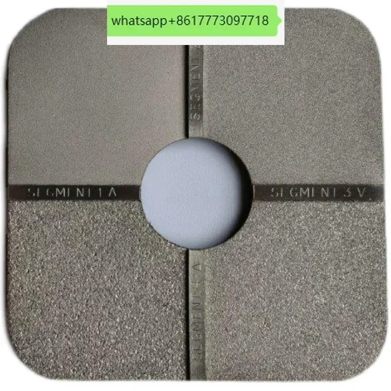 Gaoke SP125-G Roughness Comparison Plate GRIT Sandblasting Comparison Sample Elcometer E125-1