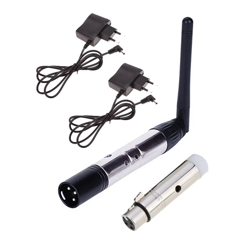 

Контроллер B18B DMX512, 2,4G, беспроводной передатчик, приемник для дискотеки, DJ, вечеринки, бара, сцены, Par, DJ, диско-бар, светильники, вилка европейского стандарта, прочный