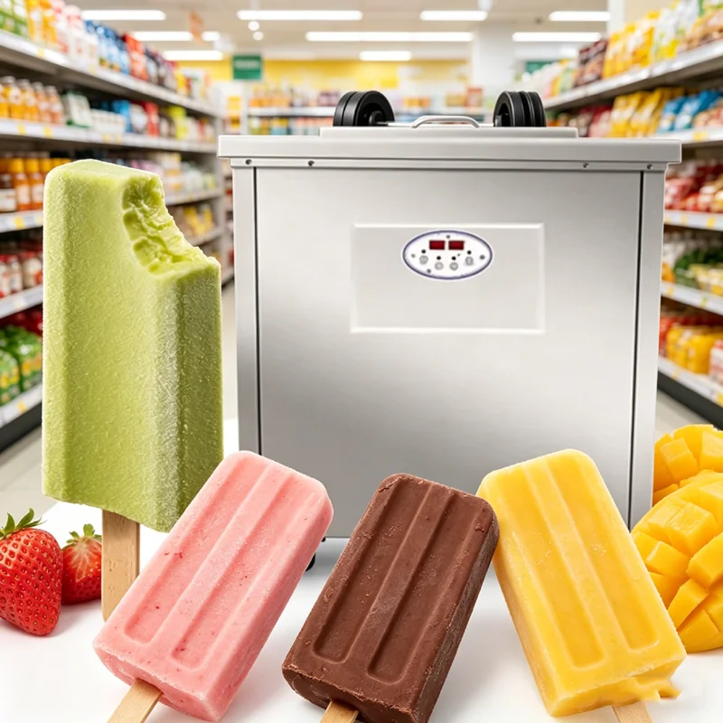 Commercial Popsicle Machine Ice Lolly/Ice Lollipop Maker for Bakery