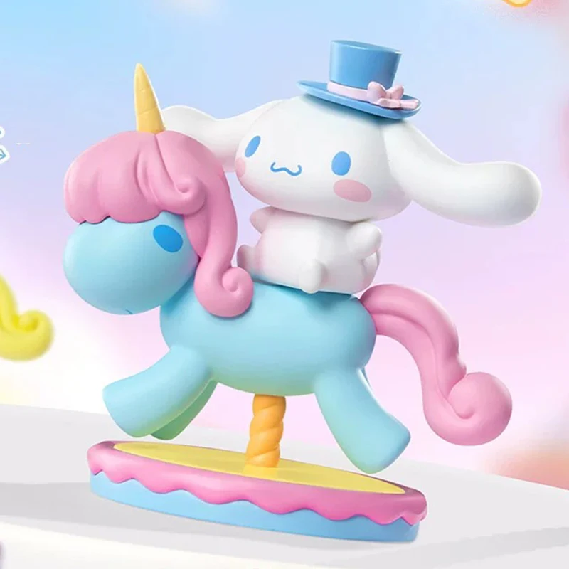 FUNISM Cinnamoroll Dreamland Series Blind Box Mystery Box Toys Kawaii Ornaments Figurines Home Decor Desktop Model Dolls Gift view 5