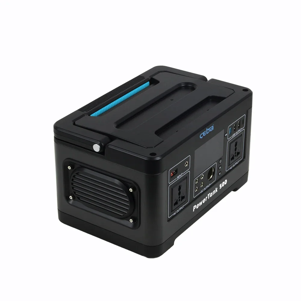 محطة طاقة محمولة من CEBA ، بطارية ليثيوم من نوع W ، محطة طاقة محمولة ، معدات تخييم منزلية