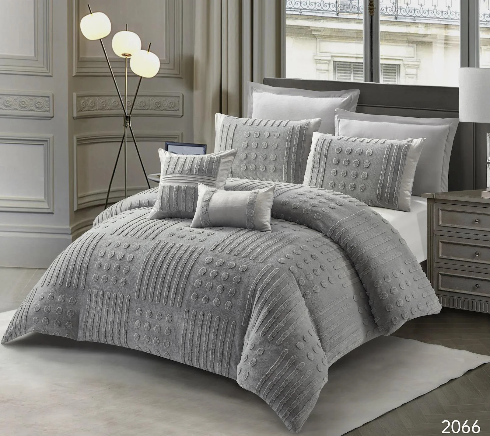 

Fancy Winter New Design Luxury Put Your logo Customized Bed Comforter Set