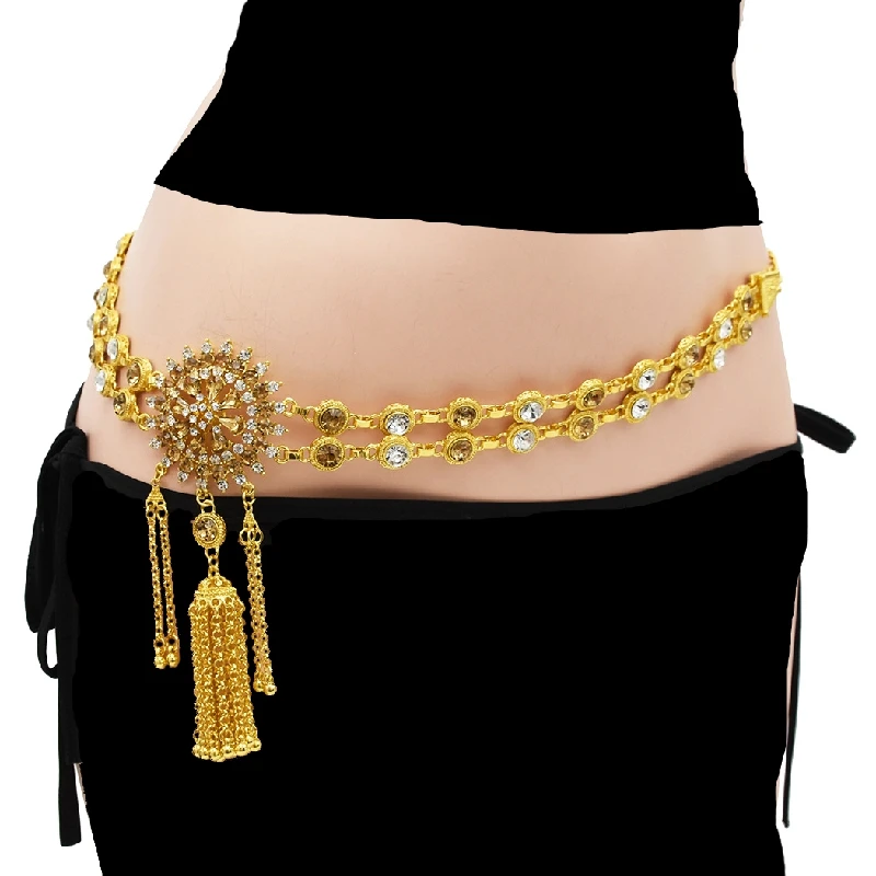 

Indian Belly Dance Belts Thailand Cummerbunds Waistband Stage Performace Show Wear Jewelry for Women Accessories