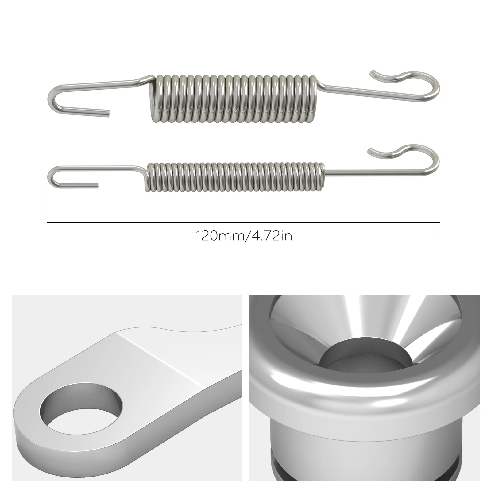 

NICECNC For Husqvarna TE 300 2024 FE 250 FE 350 FE 450 501 Motorcycle Kickstand Side Stand Springs Kit FX TX 125-450 2023-2024