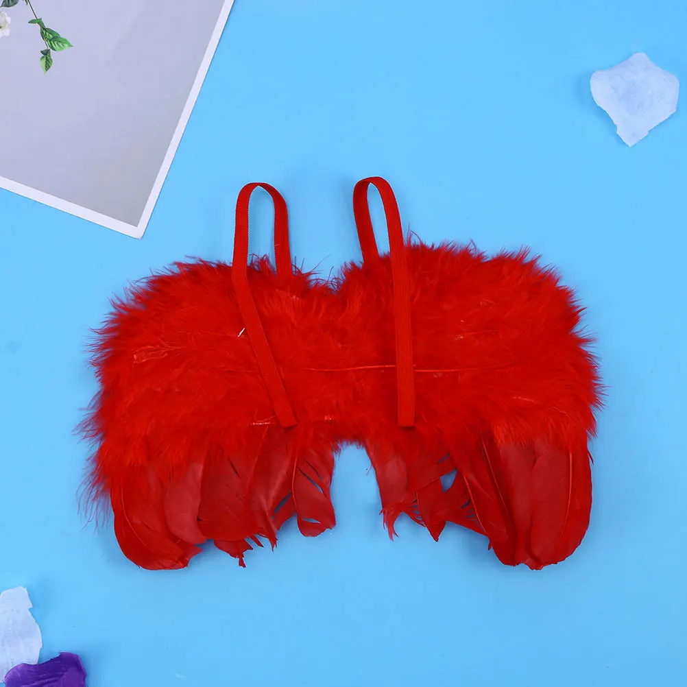 2 قطعة أجنحة الطفل تأثيري الملاك الدعائم مشرق اللون لينة خفيفة الوزن الوليد التقطت الصور الزي الرضع الجناح