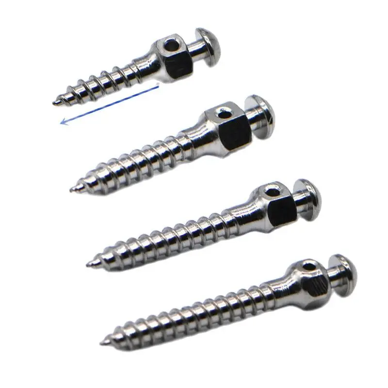 1.6mm Dental Orthodontic Titanium Mini Screw Micro Achor Screws Alloy Dental Basic Materials