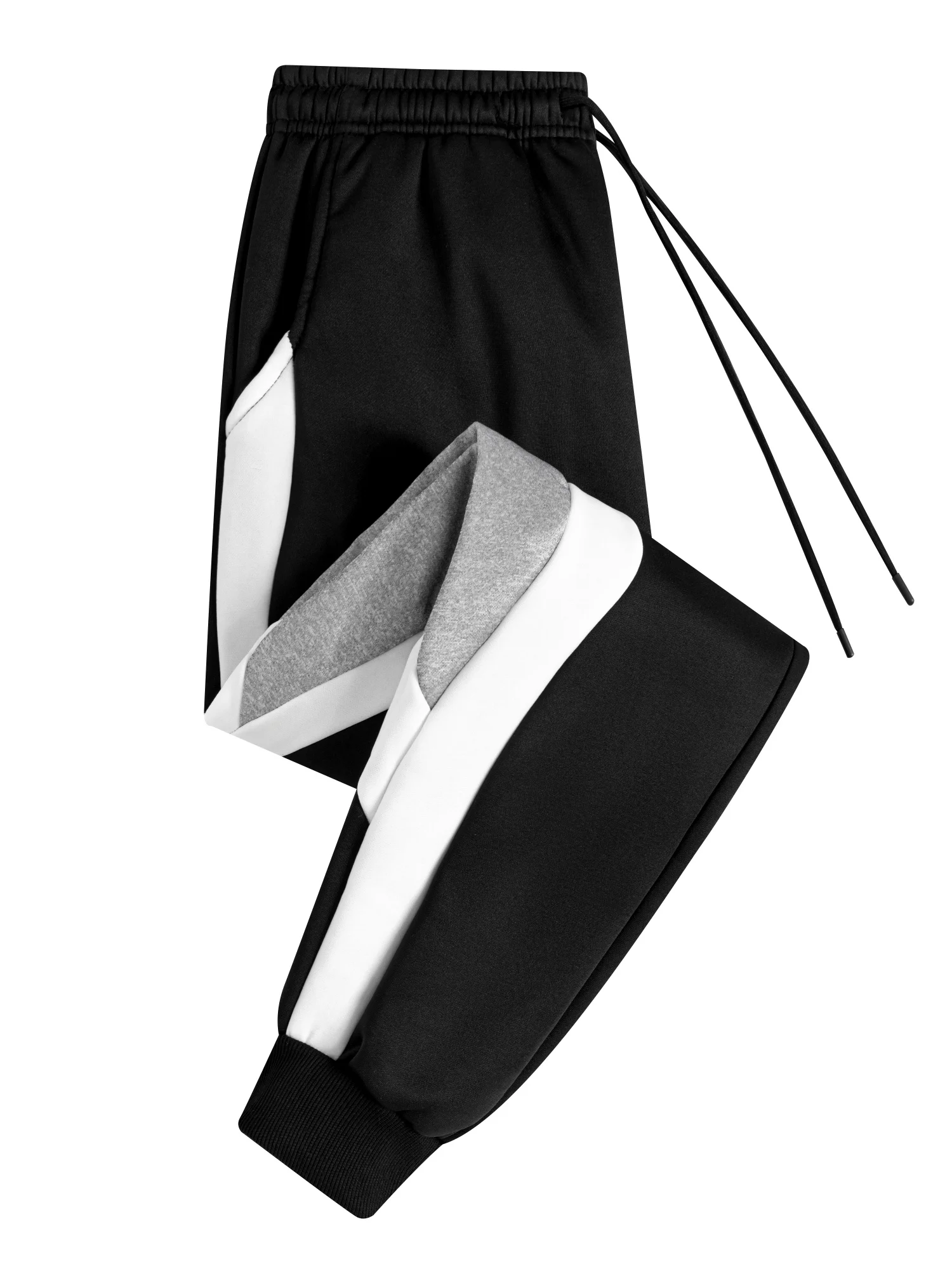 

Мужские спортивные брюки, весенне-осенние мужские свободные леггинсы в стиле пэчворк, повседневные брюки для бега, модная одежда, брюки